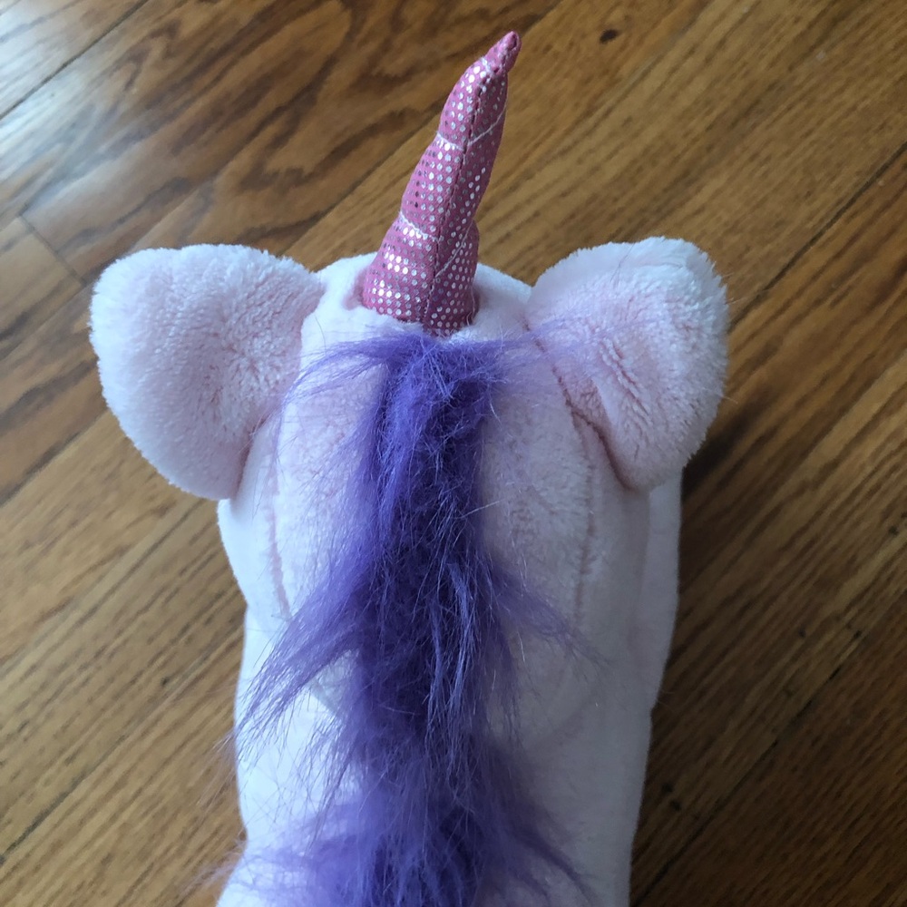 Bed Bath and Beyond Weighted Pink Unicorn Therapeutic Plush - Picture 4 of 12
